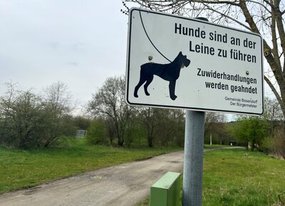 Satzungsänderung - Leinenpflicht