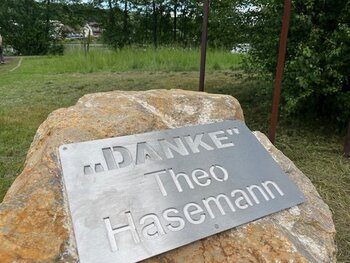 Gedenkstein für Theodor Hasemann