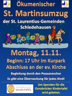 St. Martinsumzug Schledehausen 2024