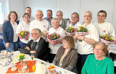 100. Seniorenfrühstück in Bissendorf - Helfer